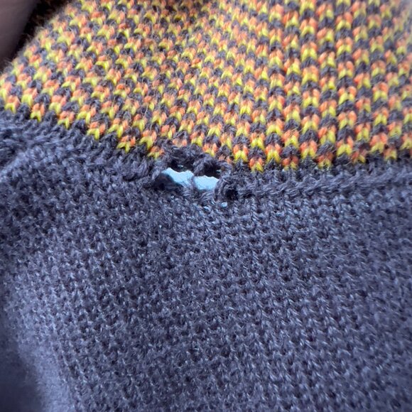 OXKNITSTORE Men’s Brown Knit Button-Up Shirt XXXL 100% Cotton - Picture 10 of 13